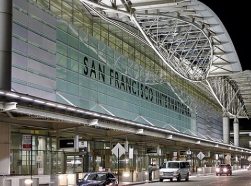 Picture of front of San Francisco International Airport